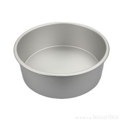 Molde de aluminio profesional redondo 20 x 7,5 cm - Decora