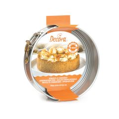 Molde redondo desmontable antiadherente 19,5 cm - Decora