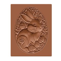 Molde para galletas Springerle Conejo de Pascua - Emma's Springerle