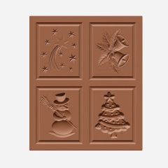 Molde para galletas Springerle Figuras de Navidad - Emma's Springerle