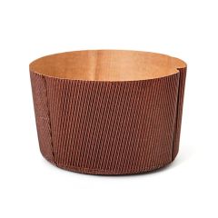 Moldes de papel grueso para panettone 17 x 11 cm (1 kg) (5) - Decora