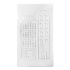 Molde para chocolate edificios 18 cm