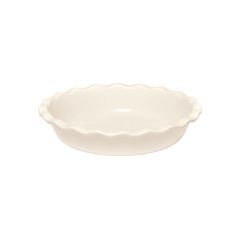Molde redondo alto crema 26 x 5,5 cm - Cerámica - Emile Henry