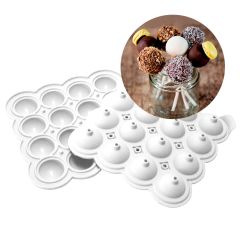 Molde y palitos para 16 cake pops Wonder Pops - Silikomart
