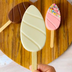 Set de moldes para chocolate 3 paletas de helado