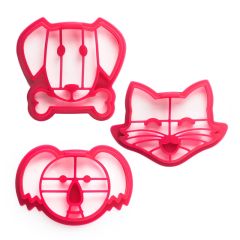 Moldes de silicona para tortitas de animales (3) - Ibili