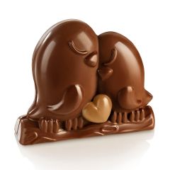 Moldes pájaros Love Birds de chocolate 3D (2) - Silikomart