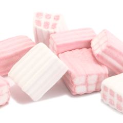 Nubes de azúcar ladrillos rosas y blancos (125 uds) - Sin gluten - Fini