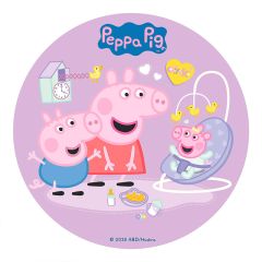 Oblea Peppa Pig baby  - Sin gluten - Dekora
