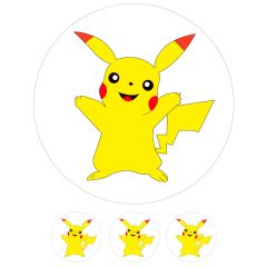 Oblea Pokémon Pikachu 20 cm - María Lunarillos