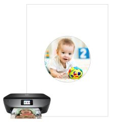 Papel de azúcar - Círculo de 12 cm - Impresión comestible personalizada