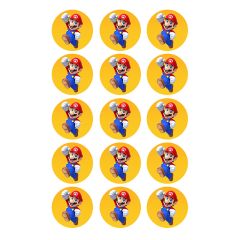 Oblea Super Mario Bros 5 cm (15) - María Lunarillos