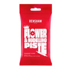 Pasta de flores y modelado blanca 250 g - Renshaw