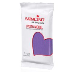 Pasta para modelar morado 1 kg - Sin gluten - Saracino