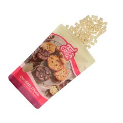 Pedacitos de chocolate blanco 350 g - Funcakes