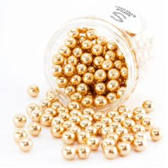 Perlas de chocolate doradas Choco Balls Gold 180 g - Super Streusel