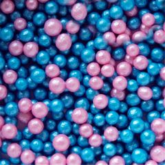 Perlas de azúcar rosas y azules 90 g - Azucren