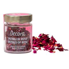 Pétalos de rosa comestibles 4 g - Decora