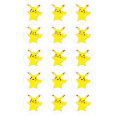 Oblea Pokémon Pikachu 5 cm (15) - María Lunarillos