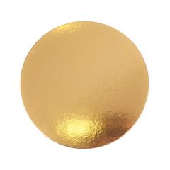 Plato redondo para tarta dorado 26 cm