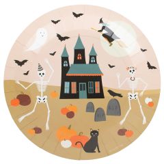 Platos de papel halloween 22 cm (8) - My Little Day