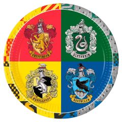 Platos de papel Harry Potter 23 cm (8) - Decorata Party