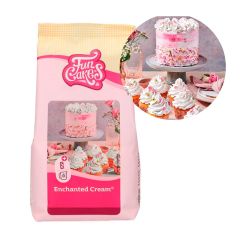 Preparado para Crema Encantada sabor a vainilla 450 g - Funcakes