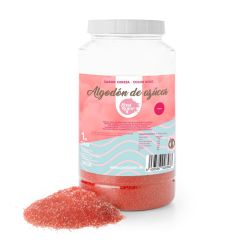 Preparado en polvo para algodón de azúcar rojo sabor cereza 1 kg - Sin gluten - Pastkolor