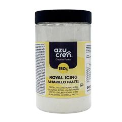 Preparado para glasa o royal icing amarillo pastel 150 g - Azucren