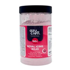 Preparado para glasa o royal icing rojo 150 g - Azucren