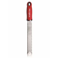 Rallador Premium Zester rojo 32,5 cm - Acero inoxidable - Microplane