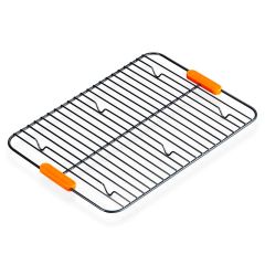 Rejilla enfriadora rectangular con patas 42 x 30 cm - Acero al carbono - Le Creuset