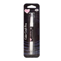 Rotulador comestible doble punta azul marino Cake Craft Pen - Rainbow Dust
