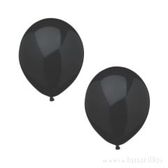 Globos negro (10) - Papstar