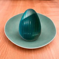 Set de moldes para chocolate huevo de Pascua con textura