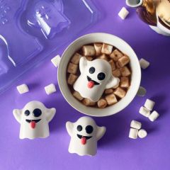 Set de moldes para chocolate 2 fantasmas