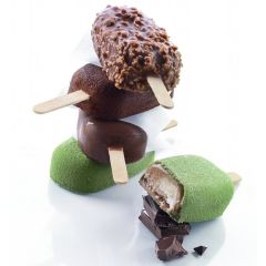 Moldes para 4 helados clásicos (2) - Silikomart