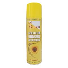 Spray antiadherente de aceite de girasol 500 ml - Sin gluten - Aerosoles al Gusto