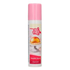 Spray efecto metalizado dorado 100 ml - Funcakes