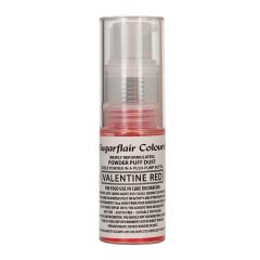 Spray en polvo rojo 10 g - Sin gluten - Sugarflair