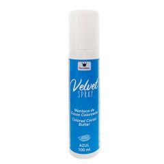 Spray Velvet efecto terciopelo azul 100 ml - Sin gluten - Martellato