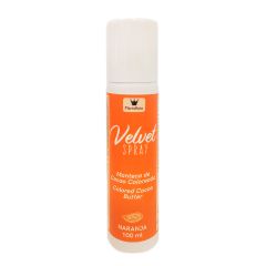 Spray Velvet efecto terciopelo naranja 100 ml - Sin gluten - Martellato