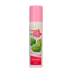 Spray Velvet efecto terciopelo verde 100 ml - Funcakes