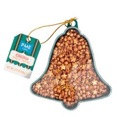 Sprinkles estrellas Campana de Navidad 90 g - PME
