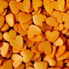 Sprinkles corazones dorados 60 g - Azucren
