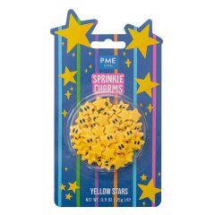 Sprinkles estrellas amarillas de azúcar 25 g - PME
