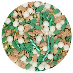 Sprinkles Medley Joyful Navidad 65 g - Funcakes