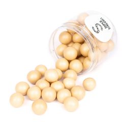 Perlas de chocolate marfil Ivory XL Crispy Balls 130 g - Super Streusel
