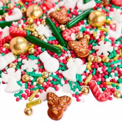 Sprinkles renos, ángeles, muñecos de nieve de Navidad Jingle Joy  90 g - Happy Sprinkles