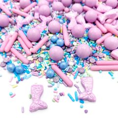 Sprinkles multicolor Sweet Mermaid 90 g - Happy Sprinkles